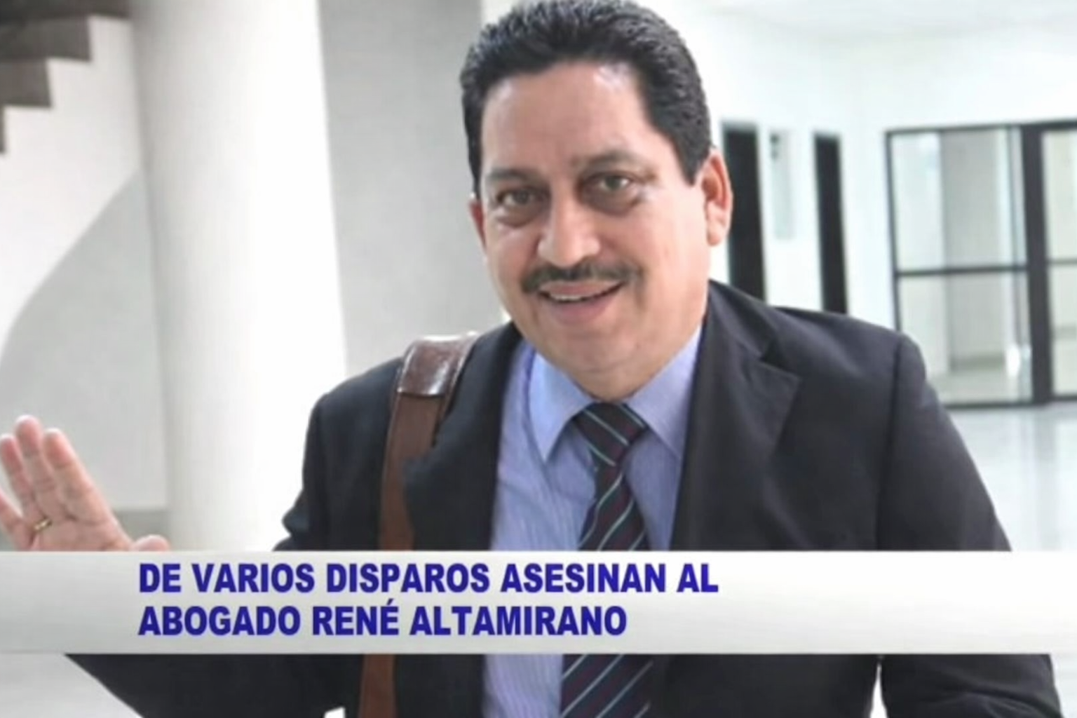 ÚltimaHora | Asesinan al abogado penalista René Altamirano en barrio Medina de San Pedro Sula